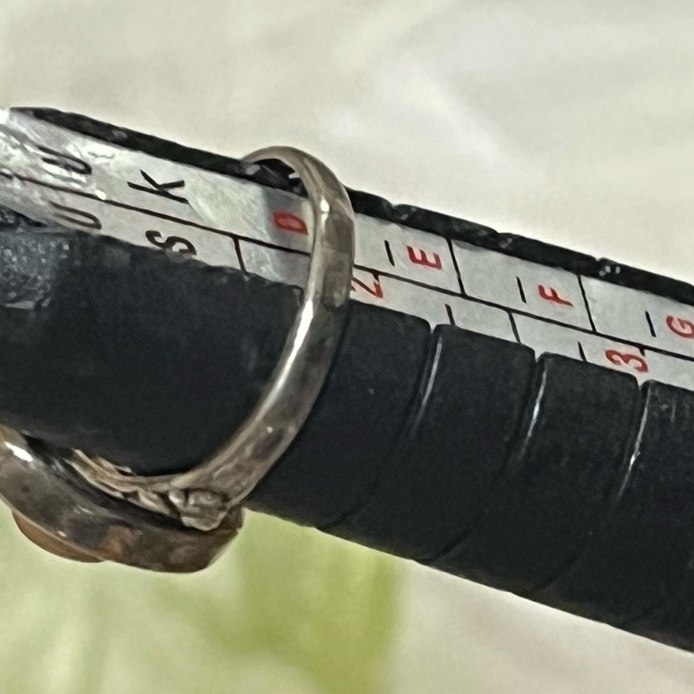 Tiny Old Blister Pearl Ring - Picture 9 of 13